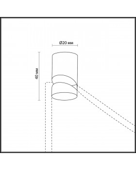3897/H L-VISION ODL20 225 хром/металл дополн. крепление LUCAS (1 штука в коробке)-foto2