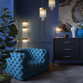 4788/1 HALL ODL21 455 золото/металл/стекло Подвес E14 1*40W YORK-foto3