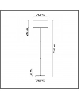 3745/2F MODERNI LN19 114 никель Торшер E27 220V NIKKI-foto2