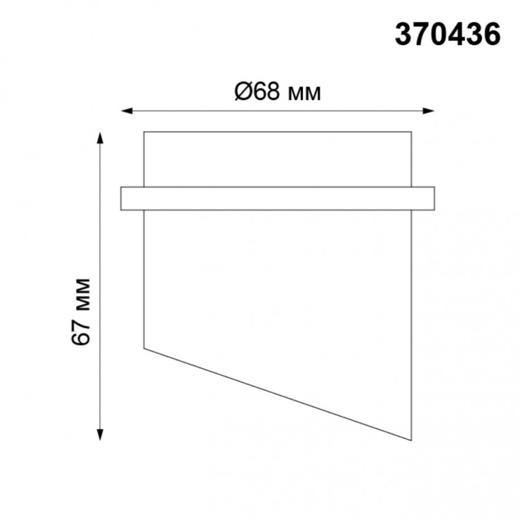 370436 SPOT NT19 281 белый Встраиваемый светильник IP20 GU10 50W 220V BUTT