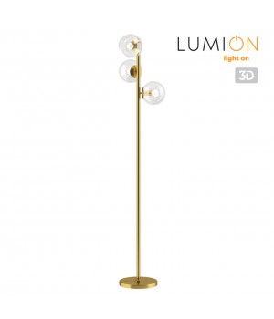 3769/3F MODERNI LN19 082 латунь Торшер E14 3*60W 220V BLAIR-foto5