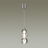 4867/8L PENDANT ODL21 261 хром/дымчатый/прозрачный Подвес LED 8W 560Лм 4000К MONRA