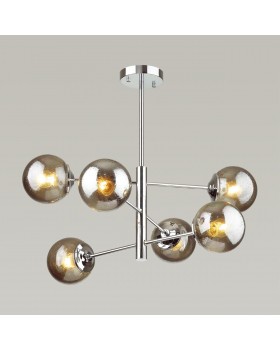 4493/6C MODERNI LN20 146 хром Люстра потолочная E27 6*60W 220V HUGO-foto3