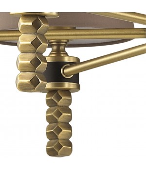 4429/6C NEOCLASSI LN20 180 античная латунь, бежевый Люстра потолочная E14 6*40W 220V MONTANA-foto5