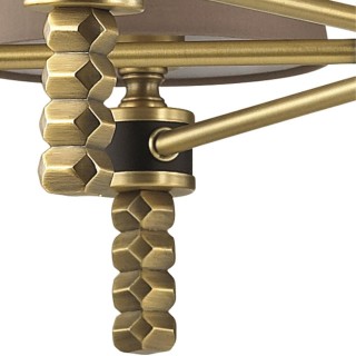 4429/6C NEOCLASSI LN20 180 античная латунь, бежевый Люстра потолочная E14 6*40W 220V MONTANA-foto5