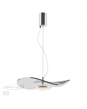 4858/13L L-VISION ODL_EX21 65 никель/дымчатый/стекло Подвес LED 1*13W 3500K FLUENT-foto5