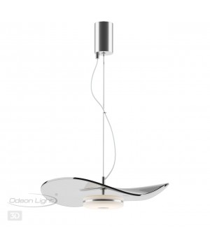 4858/13L L-VISION ODL_EX21 65 никель/дымчатый/стекло Подвес LED 1*13W 3500K FLUENT-foto5