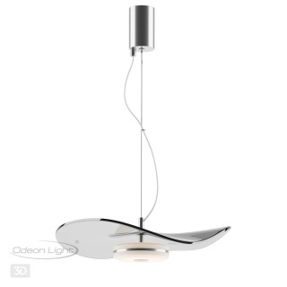 4858/13L L-VISION ODL_EX21 65 никель/дымчатый/стекло Подвес LED 1*13W 3500K FLUENT-foto5