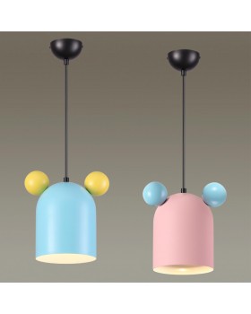 4732/1 KIDS ODL20 494 голубой/желтый Подвес E27 40W MICKEY-foto4