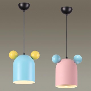 4732/1 KIDS ODL20 494 голубой/желтый Подвес E27 40W MICKEY-foto4