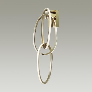 4875/33WL L-VISION ODL_EX22 95 золотой/акрил Настенный светильник LED 33W 4000K SPACE-foto4