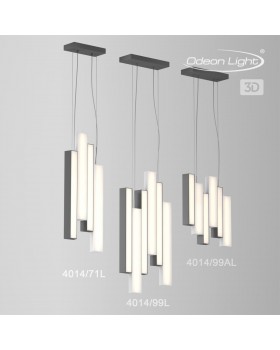 4014/99L L-VISION ODL18 17 черн/белый Люстра IP20 LED 109W 220V PIANO-foto5