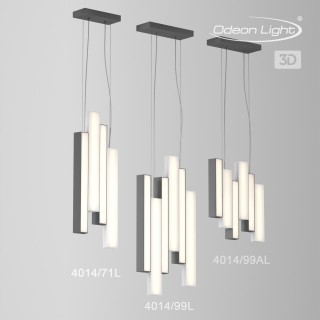 4014/99L L-VISION ODL18 17 черн/белый Люстра IP20 LED 109W 220V PIANO-foto5