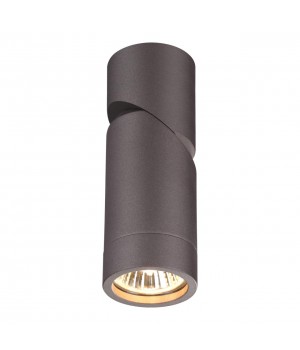 370590 OVER NT19 220 серебристый черный Накладной светильник IP20 GU10 50W 220-240V ELITE-foto4