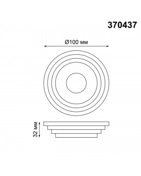 370437 SPOT NT19 301 хром Встраиваемый светильник IP20 GU10 50W 220V LILAC-foto2