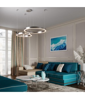 4244/2MN L-VISION ODL22 109 матовый никель Дополнительная чаша на 2 светильника (4244/25L, 4244/35L, 4244/45L) BRIZZI-foto3