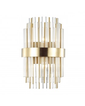 4639/2W HALL ODL20 473 золотой/металл/стекло Бра G9 2*40W 220V IDA-foto6