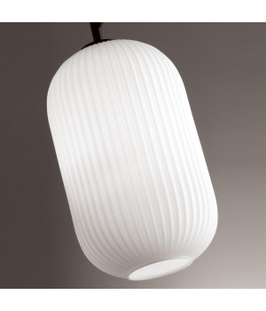 4751/1 PENDANT ODL21 347 белый/черный Подвес E27 60W ROOFI-foto6