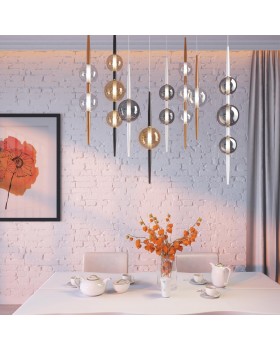 4685/1 PENDANT ODL20 295 медный/прозрачный Подвес G9 5W 220V LAZIA-foto3