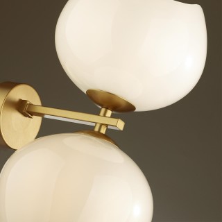 4873/2W MODERN ODL_EX22 85 золотой/белый/стекло Бра E14 2*40W WATERLILY-foto8