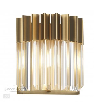4675/1W HALL ODL20 419 бронзовый/прозрачный Бра E14 1*40W 220V MORIA-foto5