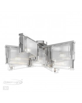4871/7C HALL ODL_EX22 57 хром/прозрачный/стекло Люстра потолочная E14 7*40W GATSBY-foto5