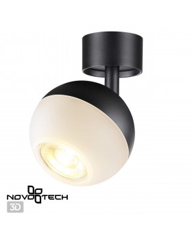 370811 OVER NT22 164 черный Светильник накладной IP20 GU10 9W 220V GARN-foto4