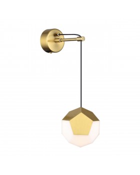 4305/7WL HIGHTECH ODL22 213 золото Настенный светильник LED 7W 420Лм IP20 BINGO-foto5