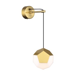 4305/7WL HIGHTECH ODL22 213 золото Настенный светильник LED 7W 420Лм IP20 BINGO-foto5