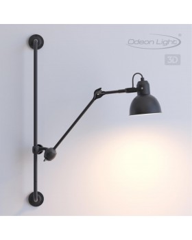 4125/1WA MODERN ODL19 525 черный Бра на кронштейне Е14 1*40W ARTA-foto5