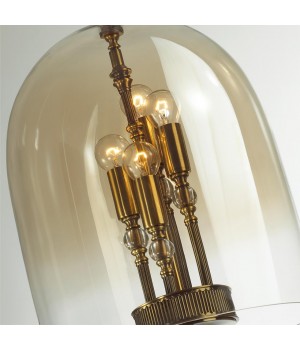 4892/4 NEO ODL_EX22 63 бронзовый с патиной/'коньячный'/стекло Подвес E14 4*40W BELL-foto7