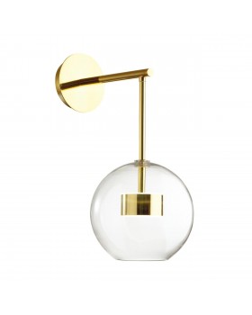 4640/12WL L-VISION ODL21 331 золотой/прозрачный Бра с выкл LED 12W 4000K BUBBLES BUBBLES-foto6