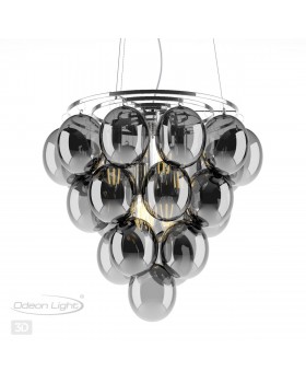 4797/6 MODERN ODL21 345 дымчатый/хром Люстра E14 6*40W GRAPE-foto4