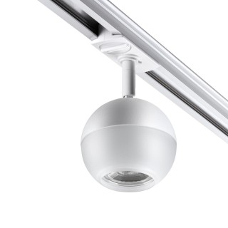 370824 PORT NT22 081 белый Светильник трековый однофазный трехжильный IP20 GU10 9W 220V GARN-foto9