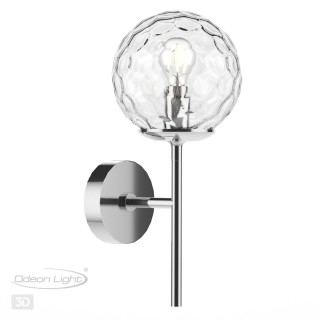 4982/1W MODERN ODL22 323 хром/прозрачный/стекло Бра E14 1*40W VERASA-foto5