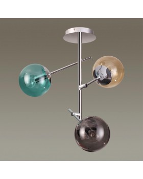4454/3C MODERNI LN20 092 хром, разноцветный Люстра потолочная E14 3*40W 220V SIERRA-foto3