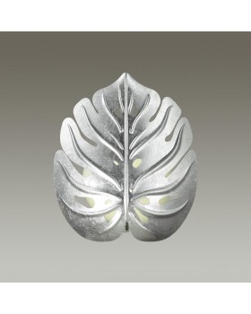 4865/1WA MODERN ODL_EX22 80 серебристый/белый/стекло Бра G9 2*5W JUNGLE-foto4