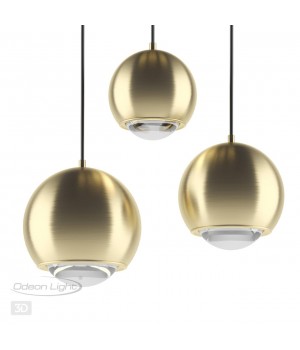 4227/12L L-VISION ODL21 255 золотистый/металл Подвесной светильник IP20 LED 12W 600Лм 3000К MIA-foto6