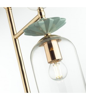 4855/1F CLASSIC ODL_EX21 65 золото/разноцветн./керамика/стекло Торшер E14 1*40W BIZET-foto8