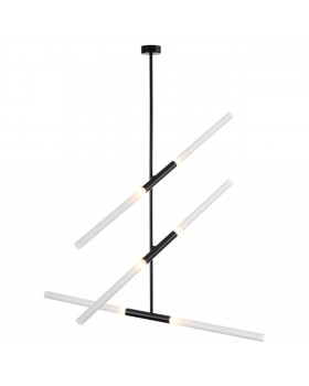 4307/6 HIGHTECH ODL22 115 черный Потолочный светильник IP20 G9 6*40W SOHO-foto6