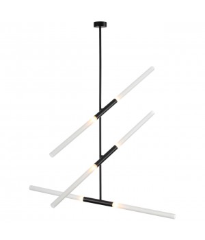 4307/6 HIGHTECH ODL22 115 черный Потолочный светильник IP20 G9 6*40W SOHO-foto6