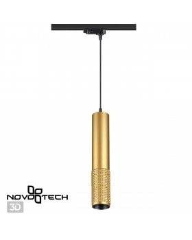 370774 PORT NT21 129 золото Трехфазный трековый cветильник, провод 1м IP20 GU10 50W 220V MAIS-foto4