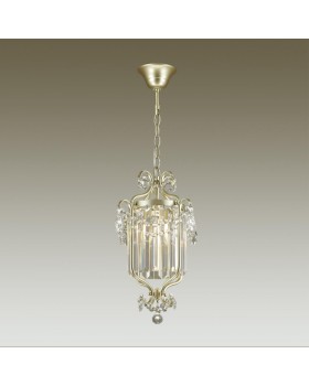 4686/1 CLASSIC ODL20 457 серебристый/хрусталь Подвес E14 1*40W 220V SHARM-foto3