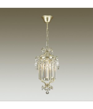 4686/1 CLASSIC ODL20 457 серебристый/хрусталь Подвес E14 1*40W 220V SHARM-foto3