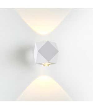 4219/4WL HIGHTECH ODL21 189 бел/металл Настенный светильник IP54 LED 4W 366Лм 3200K DIAMANTA-foto4