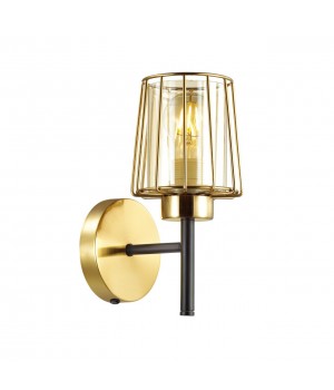 4656/1W COUNTRY ODL20 487 золотой/черный/янтарный Бра с выкл. E27 60W 220V DOGANA-foto6