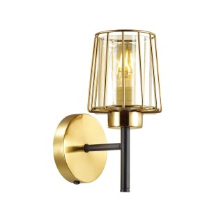 4656/1W COUNTRY ODL20 487 золотой/черный/янтарный Бра с выкл. E27 60W 220V DOGANA-foto6