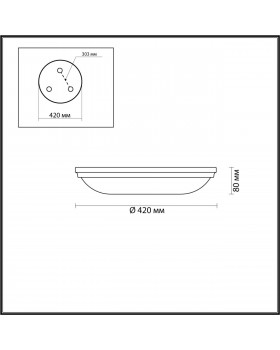 4956/5 WALLI ODL22 513 античн.бронза/металл/белый/стекло Настенно-потолочн.светильн. E14 5*40W PELOW-foto2