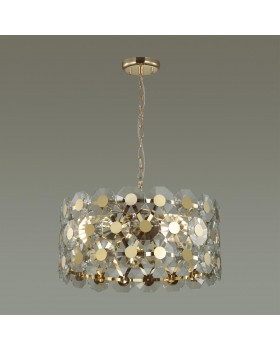 4974/6 HALL ODL22 373 золотой/хрусталь Люстра E14 6*40W TOKATA-foto3