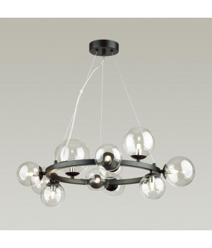 4818/11 MODERN ODL21 393 черный/прозрачный Люстра G9 11*40W TOVI-foto4